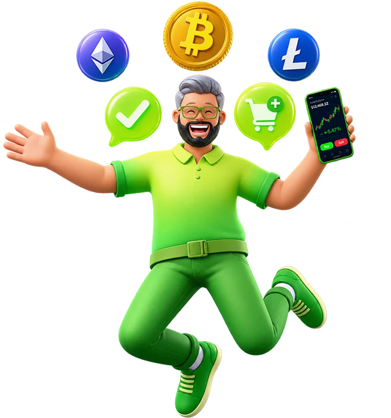 Trading crypto on Kobora