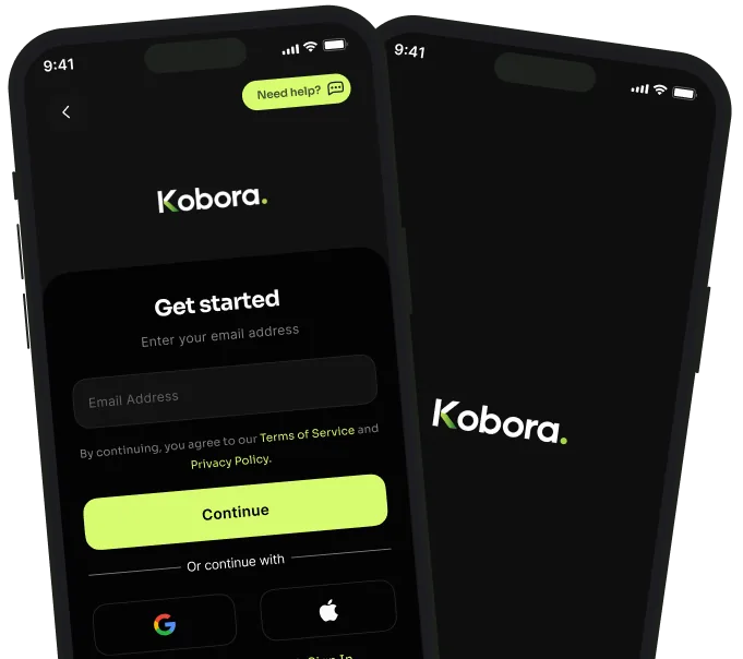 Creating a Kobora account